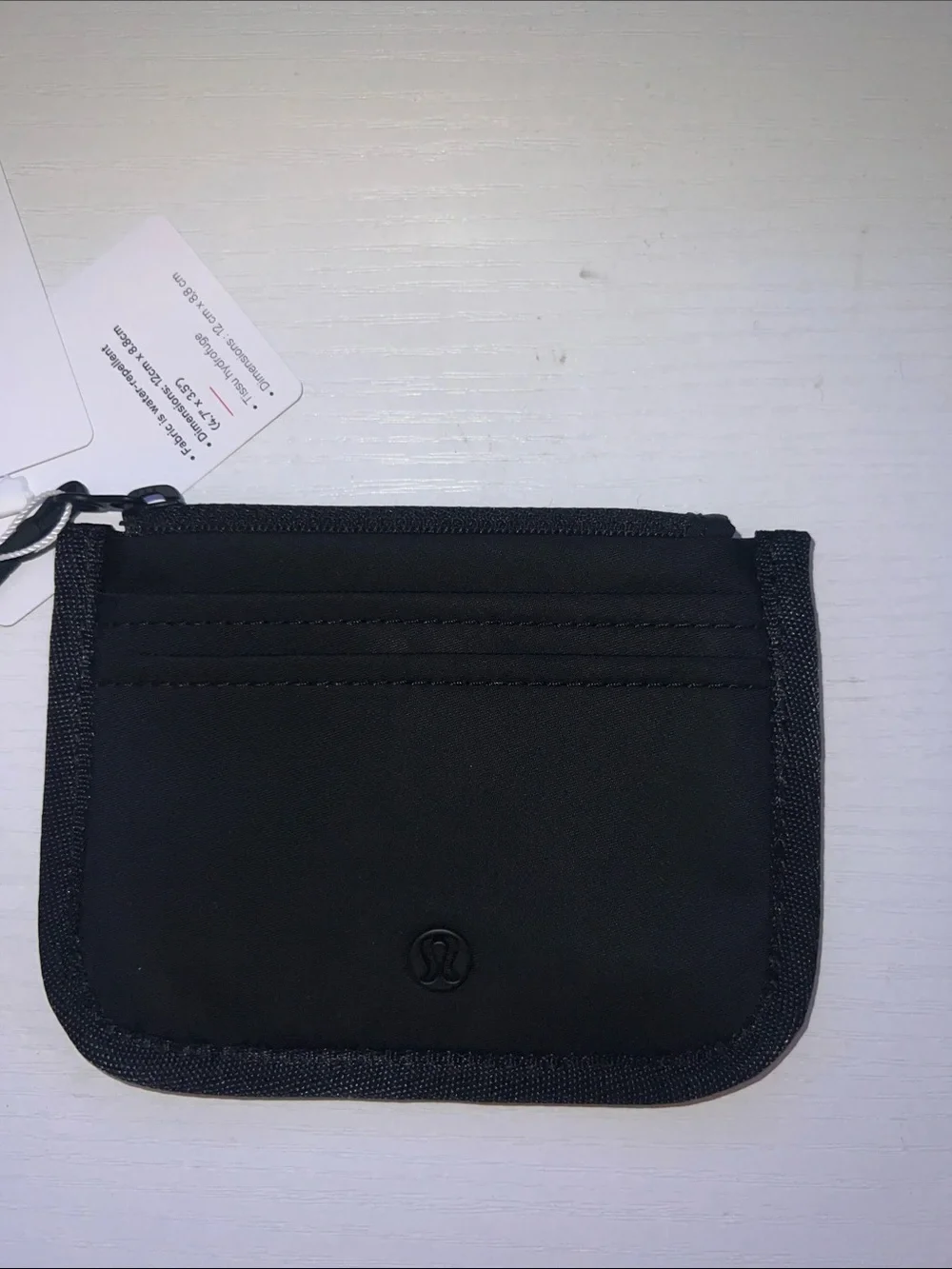 lululemon true identity card case